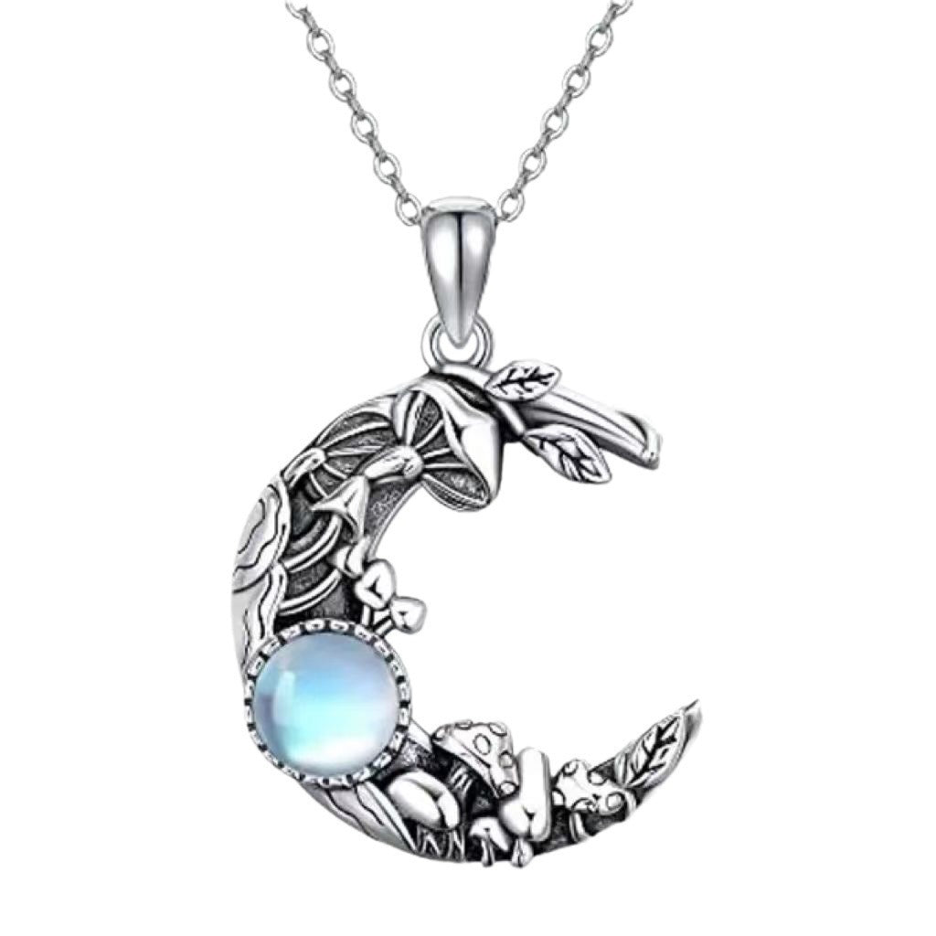 🌟 Élégant Collier Lune Bohème - Pendentif Rétro Unisexe, Design Unique et Qualité Premium, Idéal pour Offrir