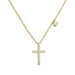 ✨ Collier Croix en Argent S925 - Élégance Simple, Style Tendance, Parfait pour Sublimer Votre Décolleté !