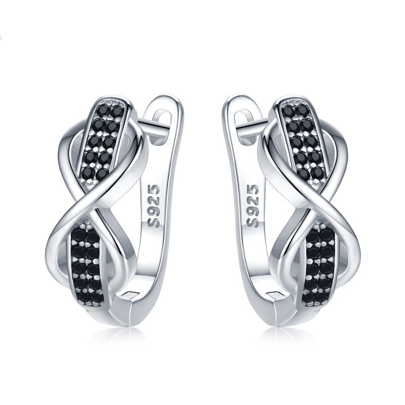 ✨ Boucles d'Oreilles Rondes en Cuivre - Zircon Éclatant, Élégance Moderne, Confort Inégalé 🌟