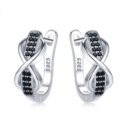 ✨ Boucles d'Oreilles Rondes en Cuivre - Zircon Éclatant, Élégance Moderne, Confort Inégalé 🌟