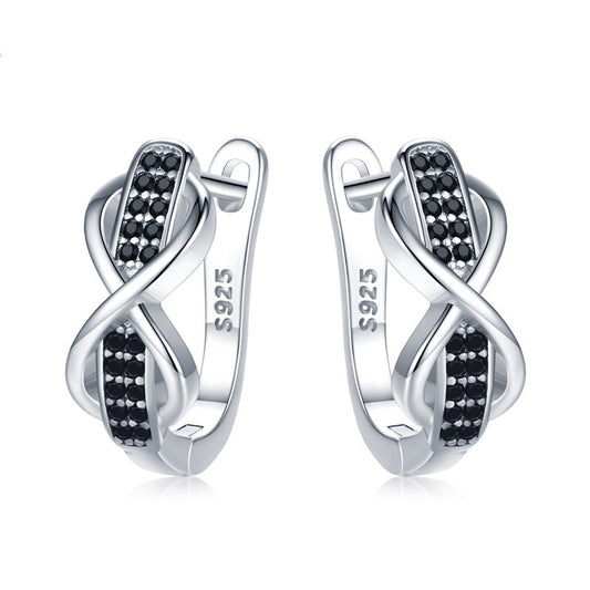 ✨ Boucles d'Oreilles Rondes en Cuivre - Zircon Éclatant, Élégance Moderne, Confort Inégalé 🌟
