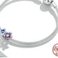 ✨ Bracelet Raffiné en Argent Sterling S925 - Perles Colorées, Élégance Intemporelle, Idéal pour Sublimer Votre Style