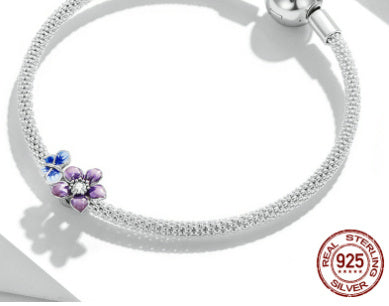 ✨ Bracelet Raffiné en Argent Sterling S925 - Perles Colorées, Élégance Intemporelle, Idéal pour Sublimer Votre Style