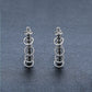 🌟 Boucles d'Oreilles Zircon Haut de Gamme - Élégance Intemporelle en Cuivre, Style Européen & Américain Unique