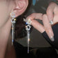 🌟 Élégantes Boucles d'Oreilles Goutte d'Eau - Franges Raffinées, Charme Quotidien et Style Intemporel !