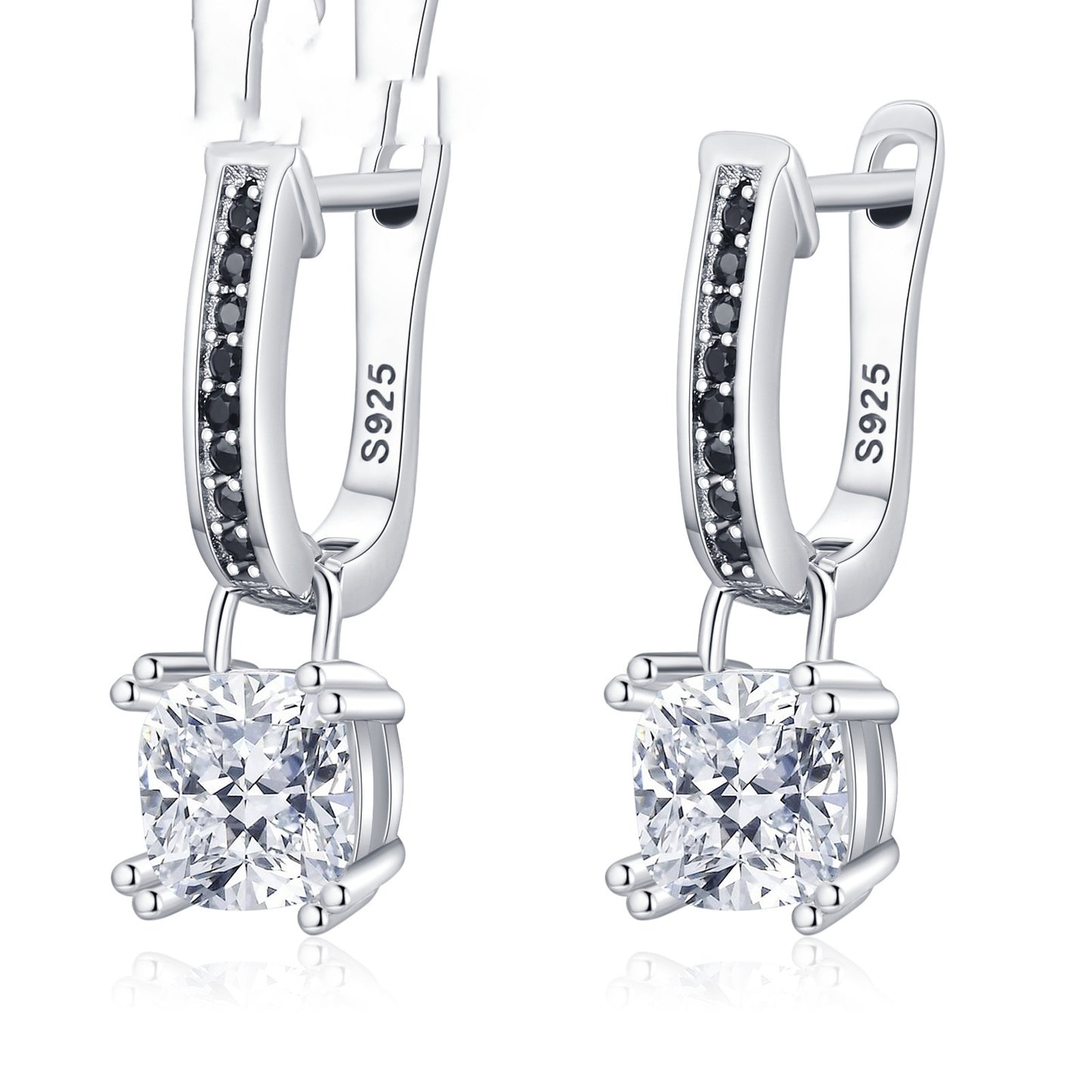 🌟 Boucles d'Oreilles Carrées en Zircon Cuivre - Brillance Éclatante, Élégance Chic pour Toutes Occasions ✨