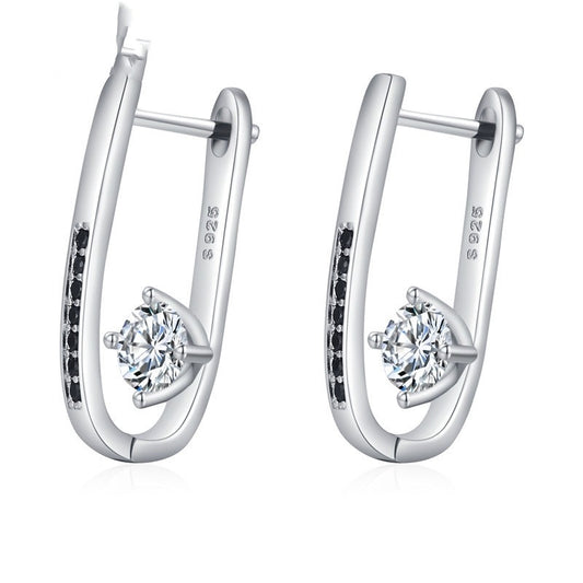 🌟 Élégantes Boucles d'Oreilles U Minimalistes - Design Raffiné, Léger et Polyvalent pour Sublimer Toutes Tenues