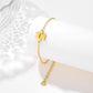 Bracelet Chic en Acier Inoxydable - Design Élégant, Résistant, Idéal pour Afficher Votre Passion pour les Chiens
