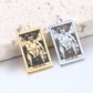 ✨ Collier Tarot Vintage en Acier Inoxydable - Porte-Bonheur Élégant, Durable et Idéal pour un Style Unique