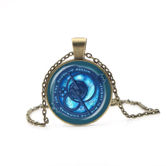 ✨ Pendentif Magique Enchanté - Élixir Mystique, Design Unique, Énergie Positive pour Bien-être