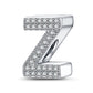 ✨ Élégant Bracelet Collier Personnalisable en Cuivre Argenté - 26 Lettres au Choix, Cadeau Parfait et Unique !