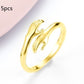 Image du produit Bague Simple "Mains qui S'enlacent" – Élégance Géométrique et Design Unisexe 🤝💍