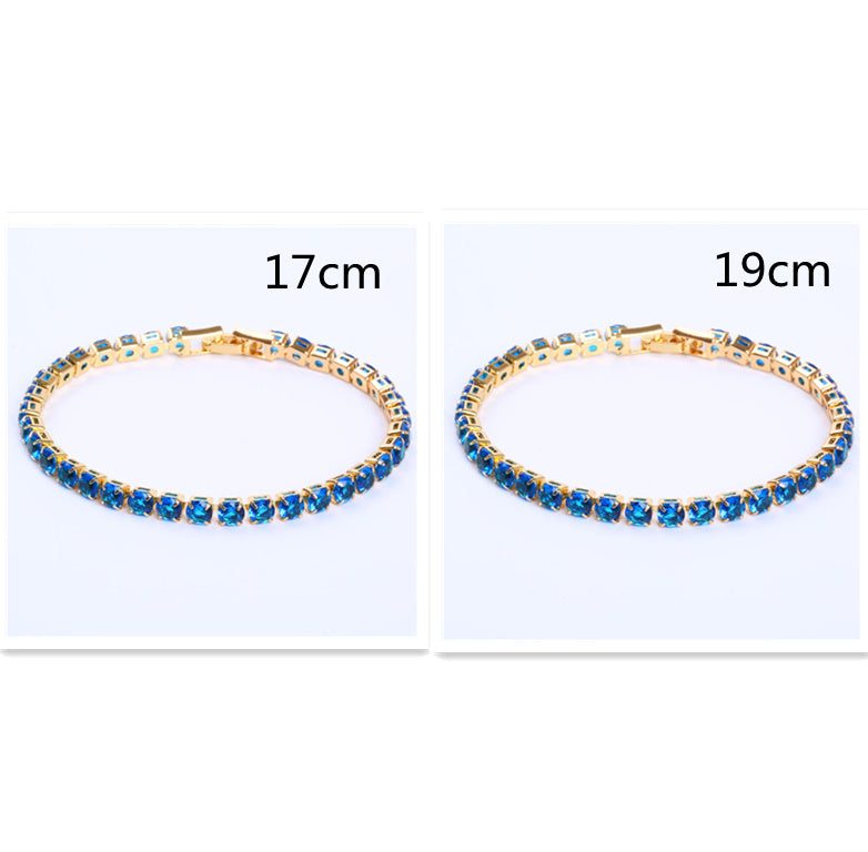 Bracelet Tennis Chic et Éclatant - Zirconia Cubique Précieux, Style Intemporel pour Hommes et Femmes