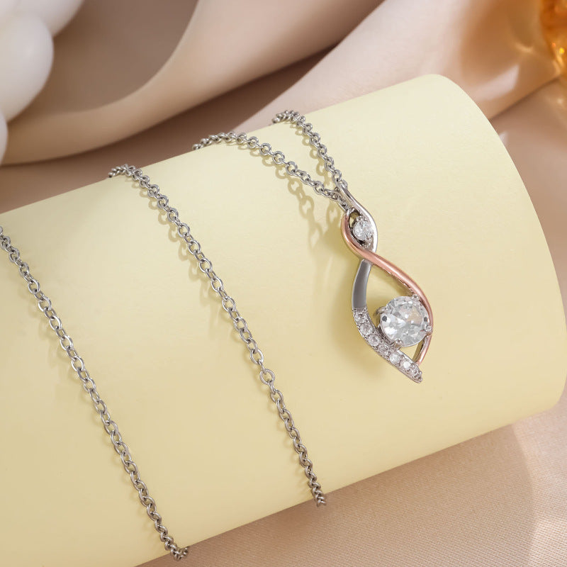 ✨ Collier B✨icol Collore Élégierant - B Plaquicolageore Élect Élroéglytantique, - Design Moderne Pla etqué Raffiné au Quotidien Électrolytique, Design Moderne et Raffiné pour un Look Unique