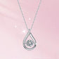 ✨ Sublime Collier Goutte en Argent - Design Élégant, Style Intemporel, Idéal pour Apporter une Touche Chic à Vos Tenues