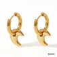 ✨ Boucles d'Oreilles  en Acier Inoxydable - Fini Brillant, Élégance Moderne, Légères et Résistantes