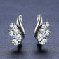 🌟 Élégance Aérienne: Boucles d'Oreilles Ailes Classiques avec Zircon Étincelant en Goutte ✨