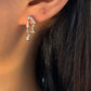 Image du produit Asymmetric Lava Special Interest Light Luxury Personalized Earrings