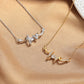 Collier LOVE Élégant - Bijou Raffiné, Design Unique et Luxe Léger, Idéal pour Sublimer Votre Style au Quotidien