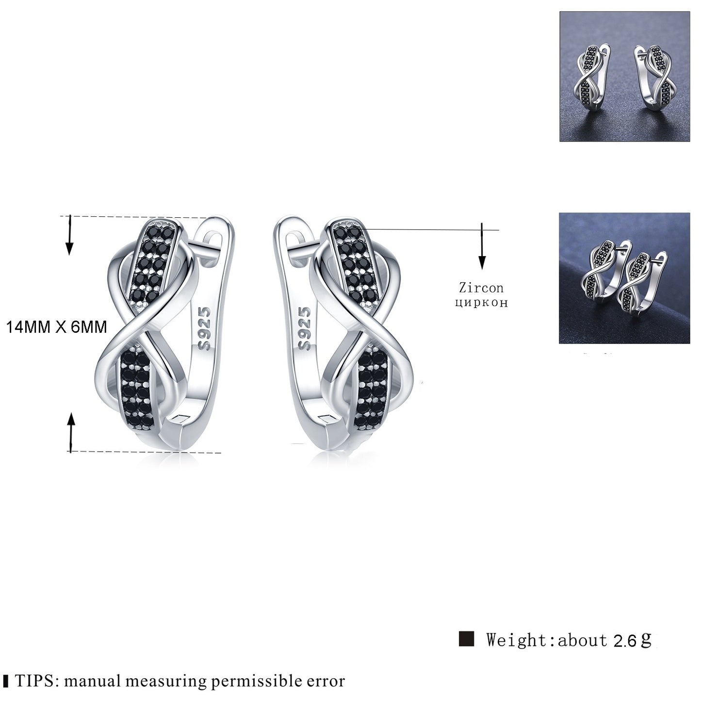 ✨ Boucles d'Oreilles Rondes en Cuivre - Zircon Éclatant, Élégance Moderne, Confort Inégalé 🌟