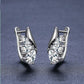 🌟 Élégance Aérienne: Boucles d'Oreilles Ailes Classiques avec Zircon Étincelant en Goutte ✨