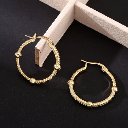 ✨ Boucles d'Oreilles Géométriques Rétro - Élégance Intemporelle, Qualité Premium, Idéales pour Toutes Occasions ✨