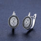 ✨ Boucles d'Oreilles Éblouissantes en Cuivre - Strass Scintillants, Élégance Intemporelle, Finition Premium 😊