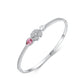 ✨ Bracelet Trèfle Élégant en Argent S925 - Style Coréen Raffiné, Idéal pour un Look Féminin Chic et Sophistiqué