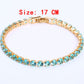 Bracelet Tennis Chic et Éclatant - Zirconia Cubique Précieux, Style Intemporel pour Hommes et Femmes