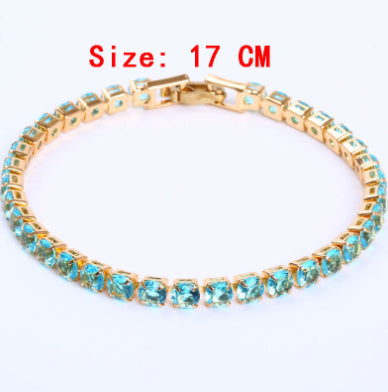 Bracelet Tennis Chic et Éclatant - Zirconia Cubique Précieux, Style Intemporel pour Hommes et Femmes