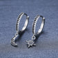 ✨ Élégantes Boucles d'Oreilles Étoile et Lune - Cuivre Premium, Design Raffiné, Accessoire Féminin Unique 🌙