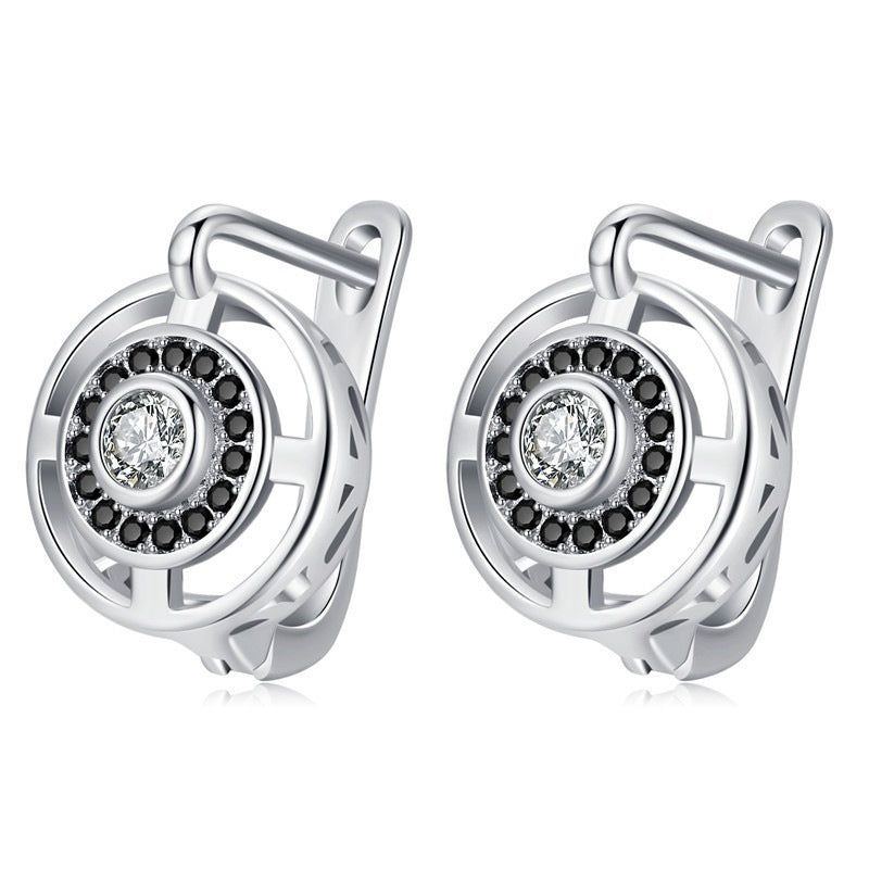 🌟 Boucles d'Oreilles Élégantes en Zircon Étincelant - Design Luxueux, Brillance Durable pour Sublimer Votre Style ✨