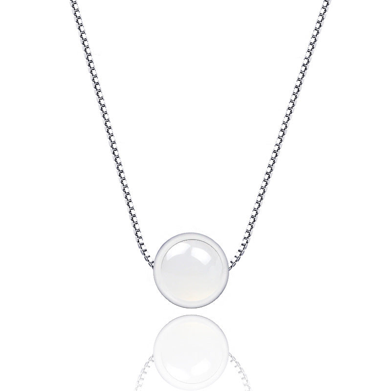 Élégant Collier Quartz Fraise Argent 925 - Bijou Intemporel, Raffiné et Premium pour Sublimer Votre Style