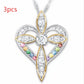 💖 Pendentif Croix Cœur Élégant - Design Raffiné, Symbole d'Amour Durable, Cadeau Idéal pour Toutes Occasions