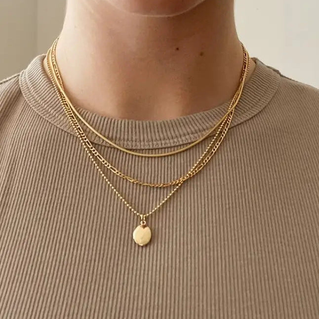 ✨ Élégant Collier Pendentif Vintage - Design Géométrique Ovale, Style Unique pour Sublimer Votre Tenue