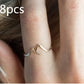 Image du produit Bague Créative en Cuivre – Design Montagne Unique pour Femme ⛰️✨