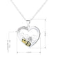 🌟 Collier Pendentif Abeille - Design Élégant avec Cœur, Charme Pastoral, Qualité Premium