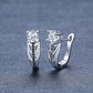✨ Boucles d'Oreilles Sophistiquées en Zircon Creux - Élégance Intemporelle pour Sublimer Votre Style au Quotidien !