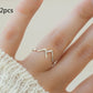 Image du produit Bague Créative en Cuivre – Design Montagne Unique pour Femme ⛰️✨