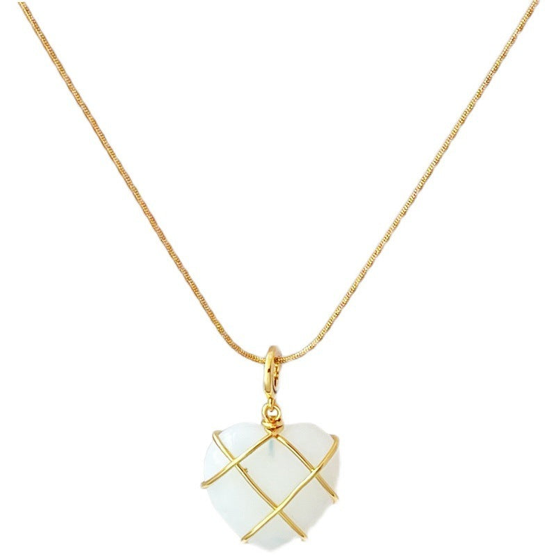 "✨ Ravissant Collier en Pierre de Lune - Design Féérique, Bijou Unique pour Cadeaux Magiques et Contes de Fées"