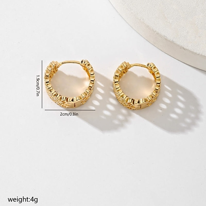 **✨ Boucles d'Oreilles Sophistiquées - Design Chic et Intemporel, Parfait pour Sublimer Toutes vos Tenues**